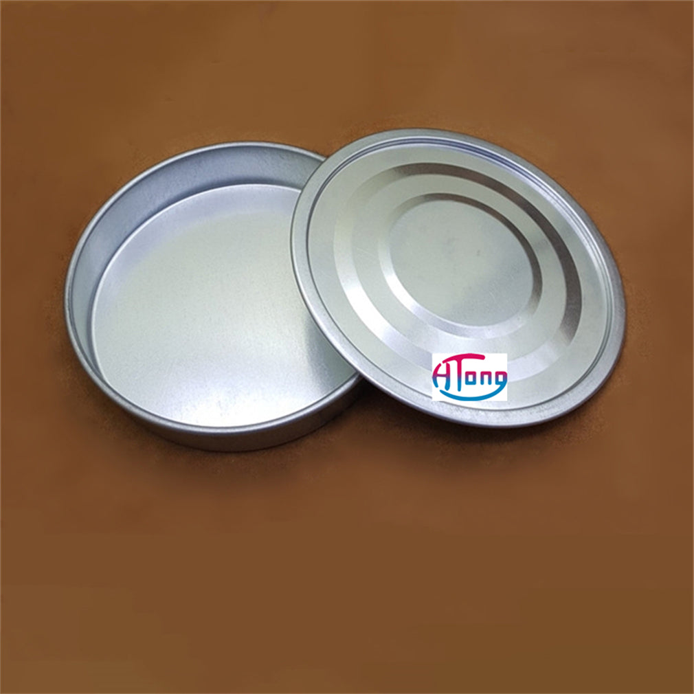 Top Cover & Bottom Tray for Lab Test Sieve Stainless Steel Wire Mesh Filter Strainer