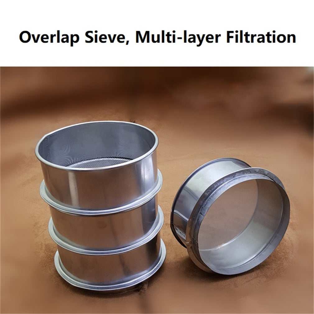 Diameter 15cm Chrome Plated Frame Standard Lab Test Sieve 304 Stainless Steel Wire Mesh Filter Strainer Various Mesh Count