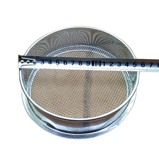 Diameter 15cm Chrome Plated Frame Standard Lab Test Sieve 304 Stainless Steel Wire Mesh Filter Strainer Various Mesh Count