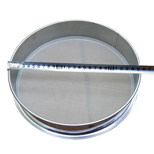 Diameter 25cm Chrome Plated Frame Standard Lab Test Sieve 304 Stainless Steel Wire Mesh Filter Strainer Various Mesh Count