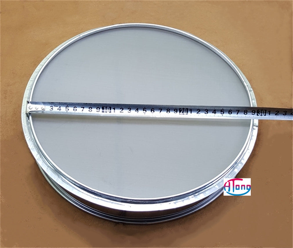 Diameter 30cm Chrome Plated Frame Standard Lab Test Sieve 304 Stainless Steel Wire Mesh Filter Strainer Various Mesh Count