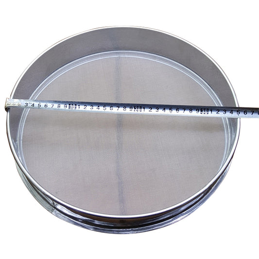 Diameter 35cm Chrome Plated Frame Standard Lab Test Sieve 304 Stainless Steel Wire Mesh Filter Strainer Various Mesh Count