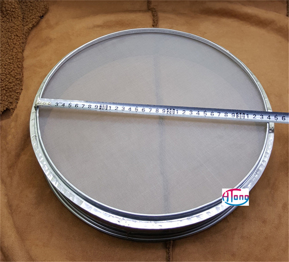 Diameter 35cm Chrome Plated Frame Standard Lab Test Sieve 304 Stainless Steel Wire Mesh Filter Strainer Various Mesh Count