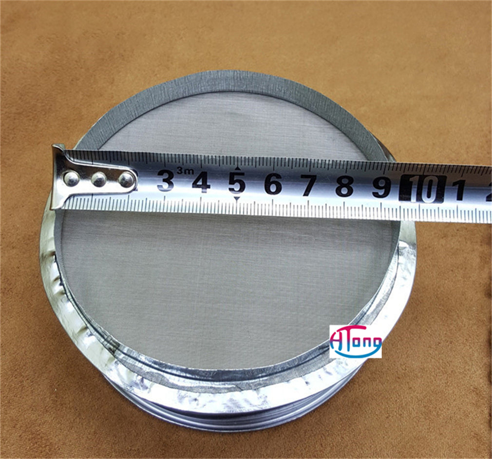 Diameter 10cm 304 Stainless Steel Frame Standard Lab Test Sieve 304 Stainless Steel Wire Mesh Screen Filter Strainer Various Mesh Count