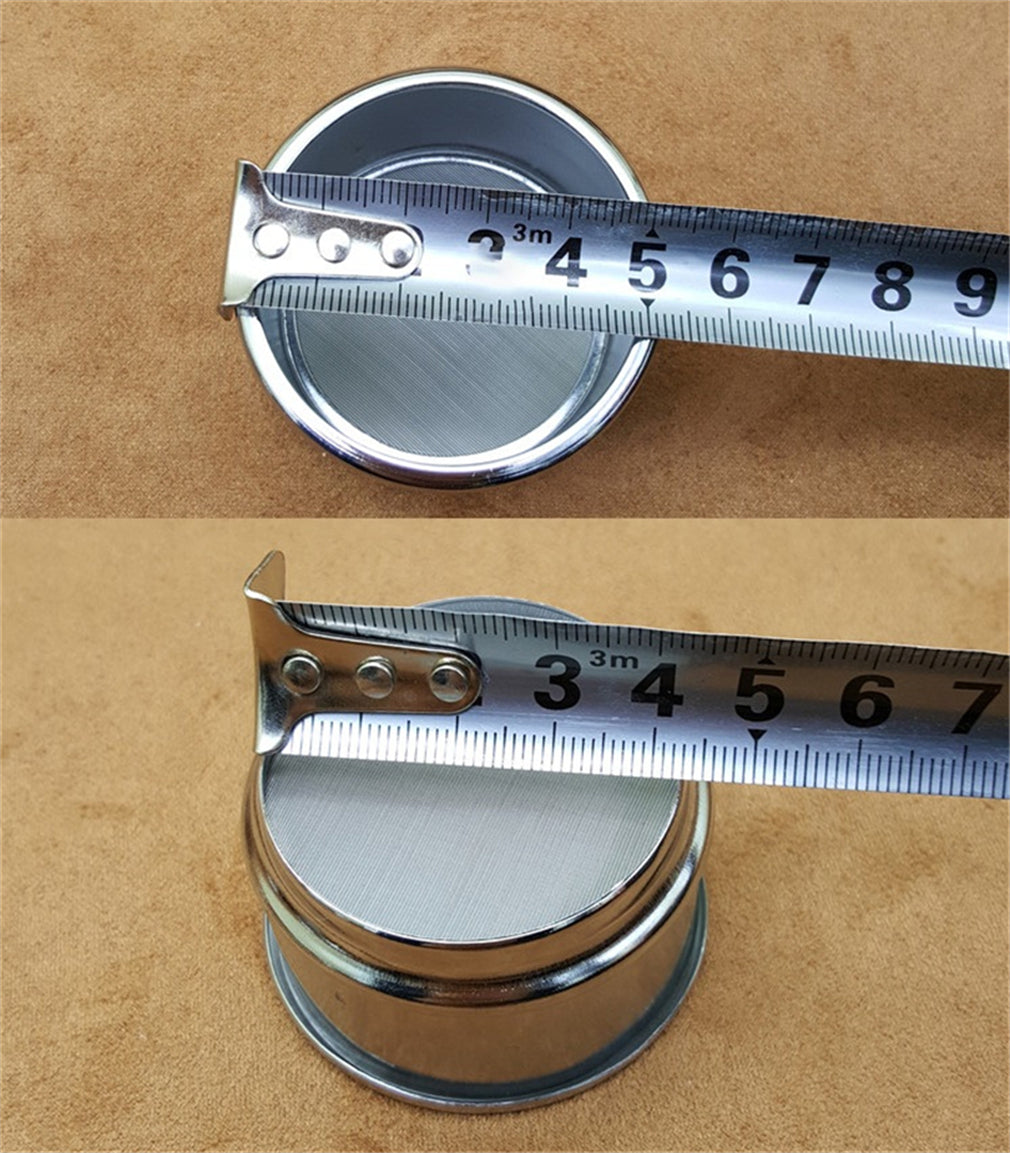 Diameter 5cm Chrome Plated Frame Integrated Lab Test Sieve 304 Stainless Steel Wire Mesh Filter Strainer Various Mesh Count