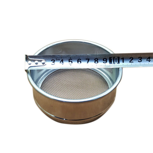 Diameter 10cm 304 Stainless Steel Frame Integrated Lab Test Sieve 304 Stainless Steel Wire Mesh Screen Filter Strainer Various Mesh Count