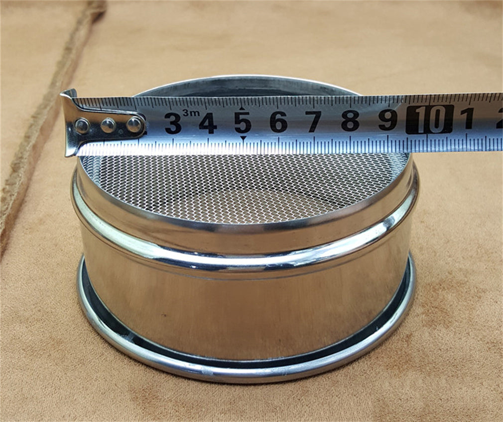 Diameter 10cm 304 Stainless Steel Frame Integrated Lab Test Sieve 304 Stainless Steel Wire Mesh Screen Filter Strainer Various Mesh Count