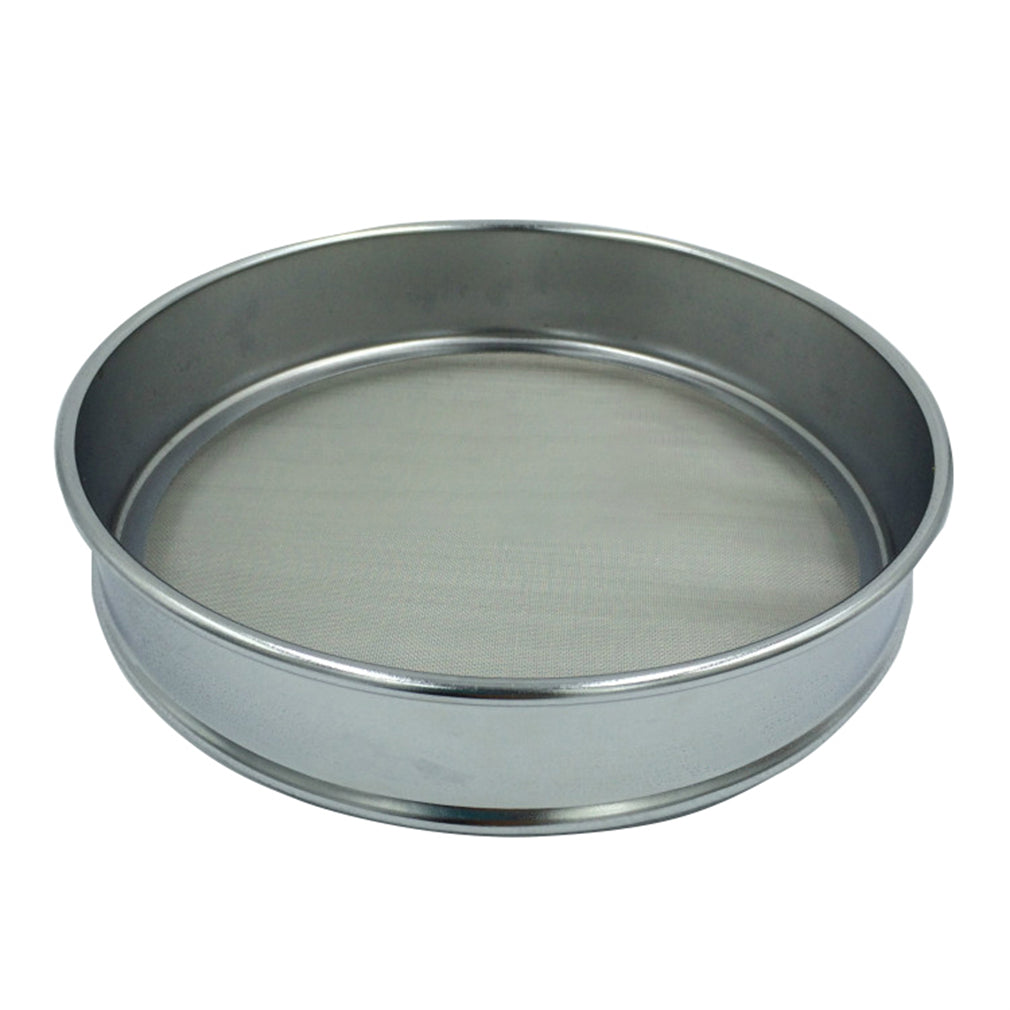 Diameter 25cm 304 Stainless Steel Frame Integrated Lab Test Sieve 304 Stainless Steel Wire Mesh Screen Filter Strainer Various Mesh Count