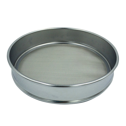 Diameter 25cm 304 Stainless Steel Frame Integrated Lab Test Sieve 304 Stainless Steel Wire Mesh Screen Filter Strainer Various Mesh Count